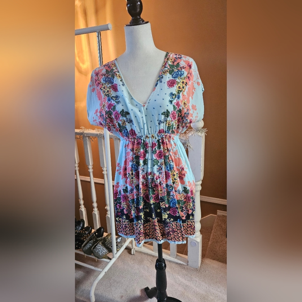 Angie Floral Print Dress